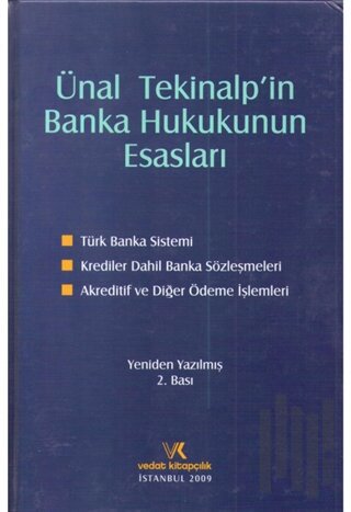 Ünal Tekinalp'in Banka Hukukunun Esasları (Ciltli)
