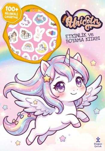 Unicorn Çok Çıkartmalı Boyama Kitabı | Kitap Ambarı