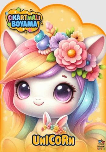 Unicorn Zamanı - Çıkartmalı Boyama Kitabı | Kitap Ambarı