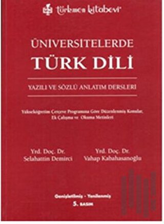 Üniversitelerde Türk Dili | Kitap Ambarı
