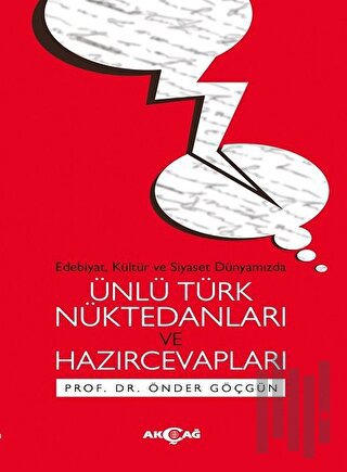 Ünlü Türk Nüktedanları ve Hazırcevapları | Kitap Ambarı
