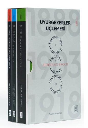 Uyurgezerler Üçlemesi Seti - 3 Kitap Takım - Kutulu | Kitap Ambarı