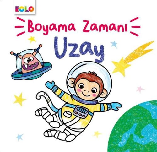 Uzay - Boyama Zamanı | Kitap Ambarı