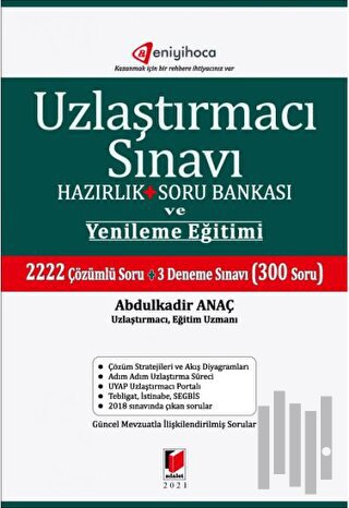 Uzlaştırmacı Sınavı Hazırlık + Soru Bankası ve Yenileme Eğitimi