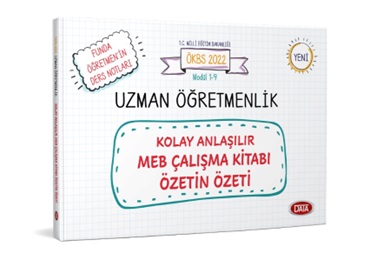 Uzman Öğretmenlik Kolay Anlaşılır MEB Çalışma Kitabı Özetin Özeti | Ki