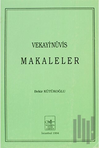 Vekayi’nüvis Makaleler