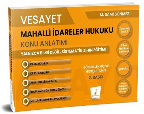 Vesayet Mahalli İdareler Hukuku Konu Anlatımı