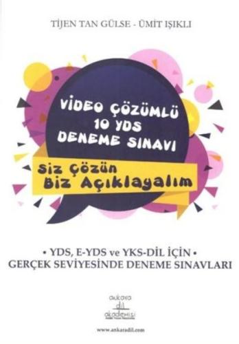 Video Çözümlü 10 YDS Deneme Sınavı