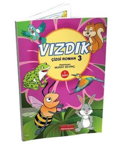 Vızdık Çizgi Roman Renkli Öykü Serisi 3 | Kitap Ambarı