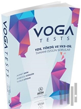 Voga Tests YDS - YÖKDİL ve YKS-DİL Tamamı Özgün Sorular | Kitap Ambarı
