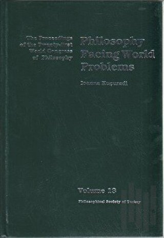 Volume 13: Philosophy Facing World Problems (Ciltli)