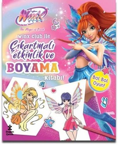Winx Club İle Çıkartmalı Etkinlik ve Boyama Kitabı! | Kitap Ambarı