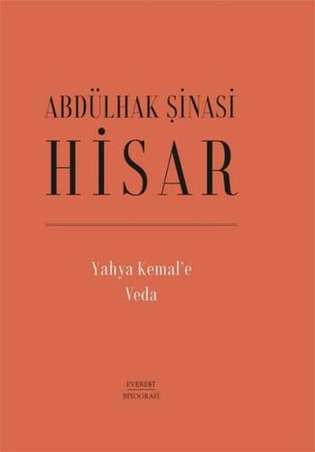 Yahya Kemal'e Veda (Ciltli) | Kitap Ambarı