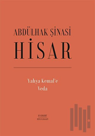 Yahya Kemal'e Veda (Ciltli) | Kitap Ambarı