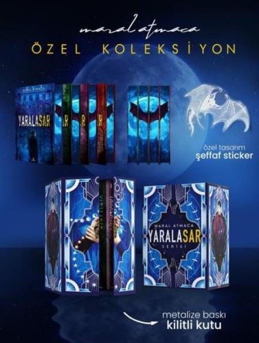 Yaralasar Serisi - Yan Boyamalı Kilitli Özel Koleksiyon Seti - 4 Kitap