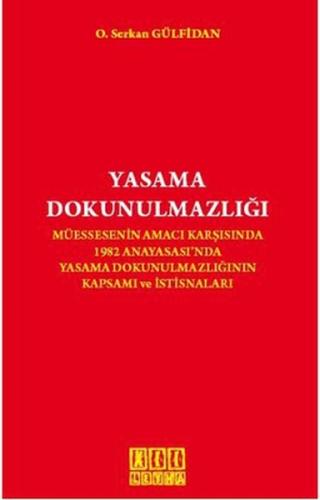 Yasama Dokunulmazlığı