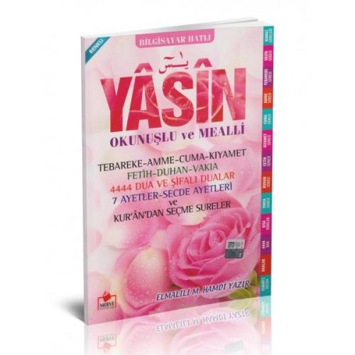 Yasin Okunuşlu ve Mealli Bilgisayar Hatlı Pembe (Orta Boy)