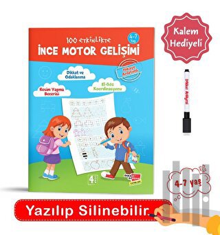 Yaz Sil 100 Etkinlikte İnce Motor Gelişimi
