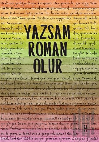 Yazsam Roman Olur | Kitap Ambarı