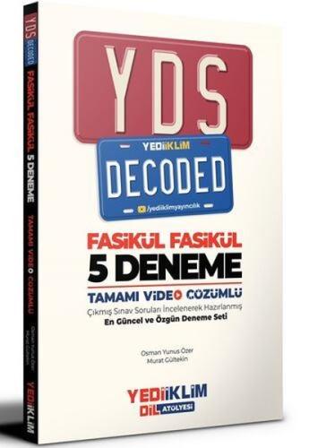 YDS Decoded Tamamı Video Çözümlü Fasikül 5 Deneme | Kitap Ambarı