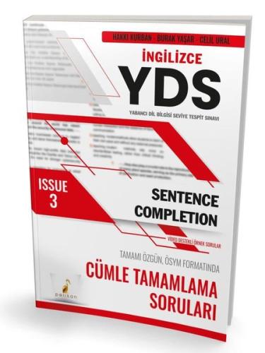 YDS İngilizce Sentence Completion Issue 3 | Kitap Ambarı