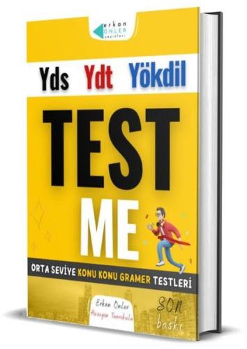 YDS YDT Yökdil Test Me - Orta Seviye Konu Konu Gramer Testleri (Ciltli)