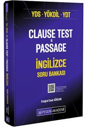 YDS YÖKDİL YDT Clause Test & Passage İngilizce Soru Bankası