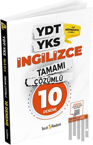 YDT YKS İngilizce Tamamı Çözümlü 10 Deneme | Kitap Ambarı