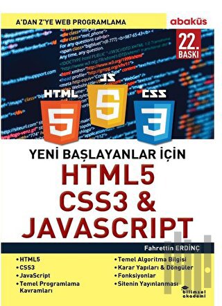 Yeni Başlayanlar İçin HTML5, CSS3 ve Javascript | Kitap Ambarı