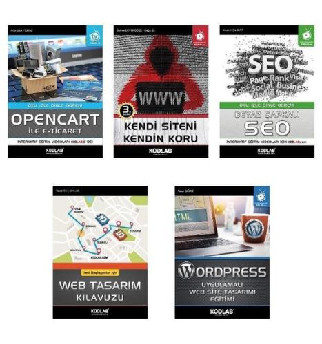 Yeni Başlayanlar İçin Kolay Web Programlama Seti (5 Kitap) | Kitap Amb