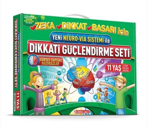 Yeni Neuro-Via Sistemi İle Dikkati Güçlendirme Seti 11 Yaş