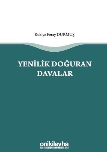 Yenilik Doğuran Davalar