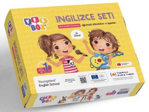 Yes Box İngilizce Seti 1 - Okul Öncesi | Kitap Ambarı
