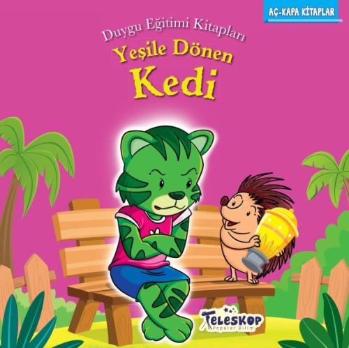 Yeşile Dönen Kedi - Duygu Eğitim Kitapları | Kitap Ambarı