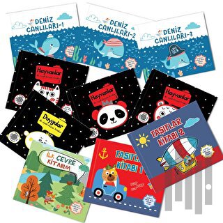 Yırtılmaz Mini Kitaplar Seti (10 Kitap Set)