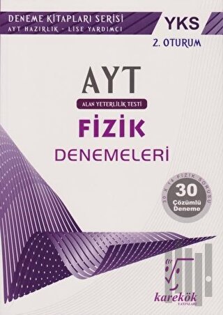 YKS AYT 2. Oturum 30 Çözümlü Fizik Denemeleri | Kitap Ambarı