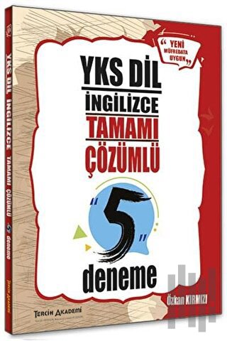 YKS - DIL İngilizce Çözümlü 5 Deneme