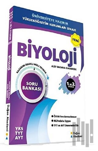 YKS TYT-AYT Biyoloji Soru Bankası Kazanım Odaklı Hızlı Tekrar