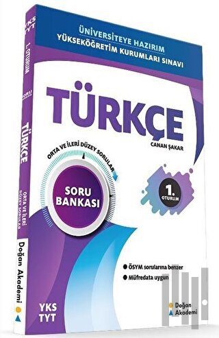 YKS TYT Türkçe Orta ve İleri Düzey Soru Bankası