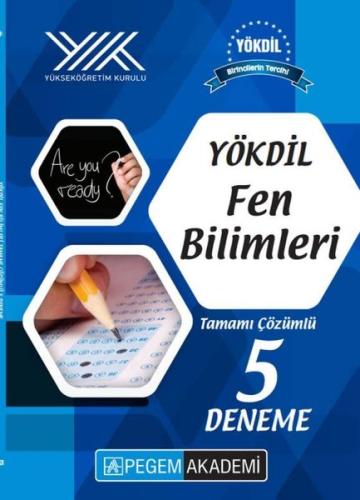 YÖKDİL Fen Bilimleri Tamamı Çözümlü 5 Deneme | Kitap Ambarı