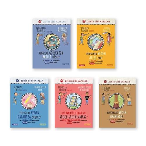 Zehir Gibi Kafalar (5 Kitap) | Kitap Ambarı