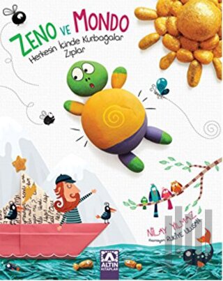 Zeno Ve Mondo - Herkesin İçinde Kurbağalar Zıplar (Ciltli) | Kitap Amb