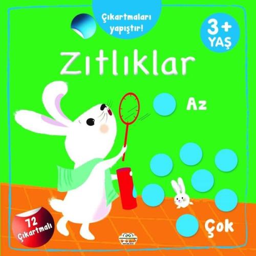 Zıtlıklar Az - Çok Çıkartmaları Yapıştır | Kitap Ambarı